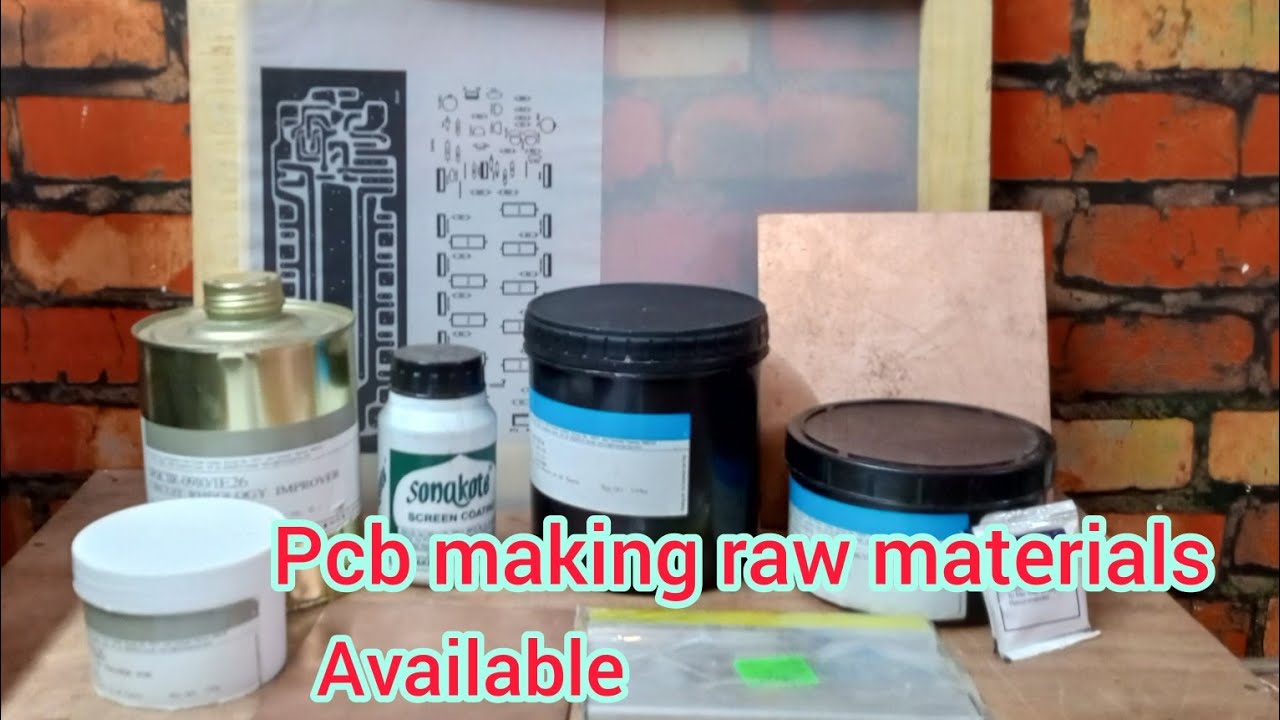 Pcb making raw materials.(circuit Blue,solder resist blue , catalyst....