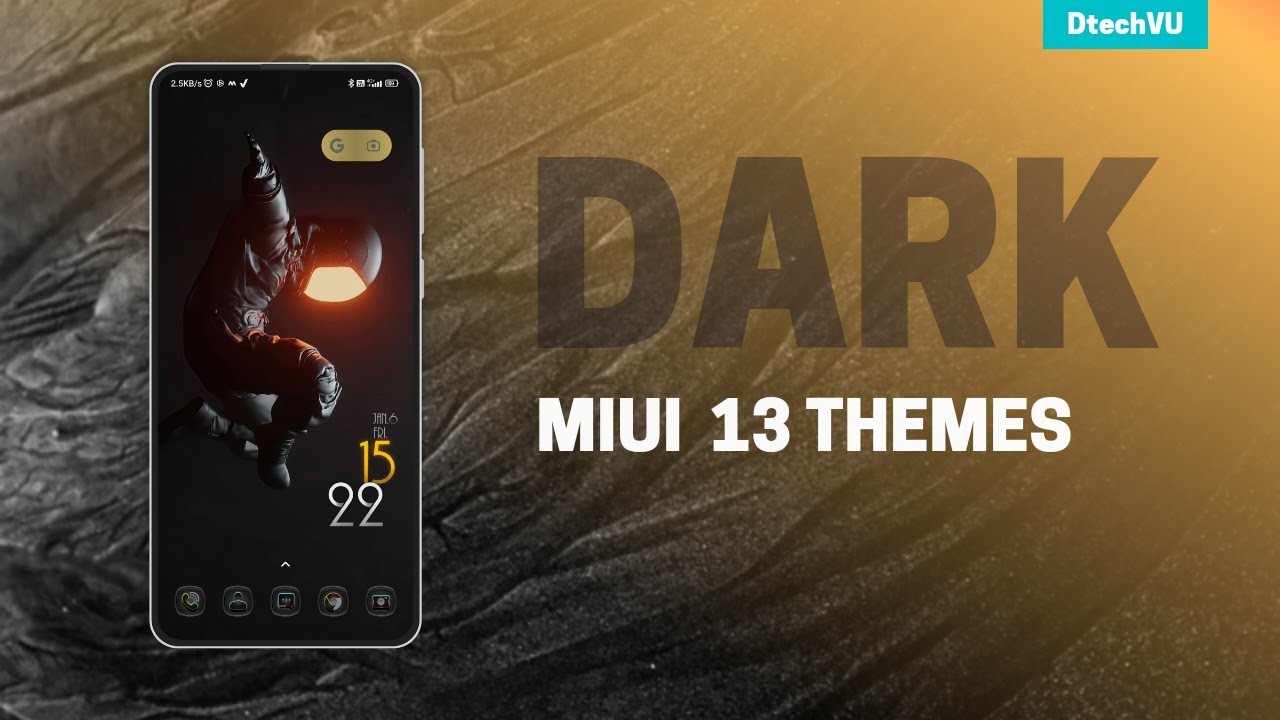 MIUI 13 Dark Themes | Best MIUI Themes for Xiaomi, Poco