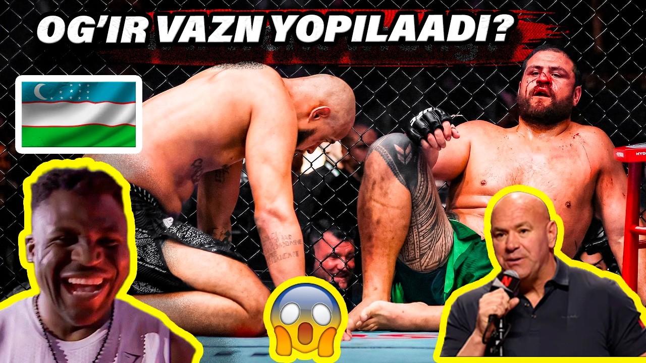 UFC YASHIRGAN SIR! OG'IR VAZN YOPILADI? NOROZILIKLAR