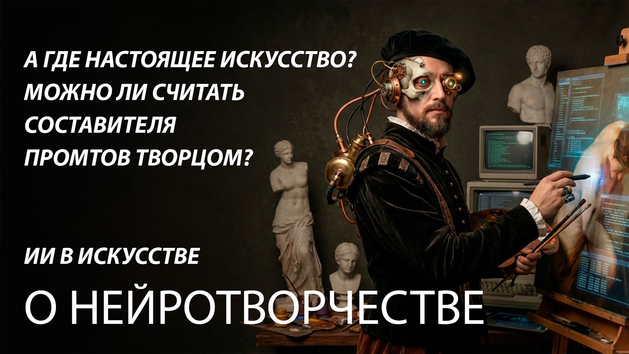 «Нейротворчество» — это искусство будущего или просто идеально обученная имитация прошлого?