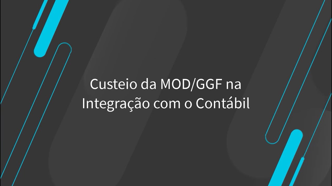 How To | SIGAEST - Custeio MOD/GGF na Integra&ccedil;&atilde;o com Cont&aacute;bil #TOTVS_Backoffice_Linha_Protheus