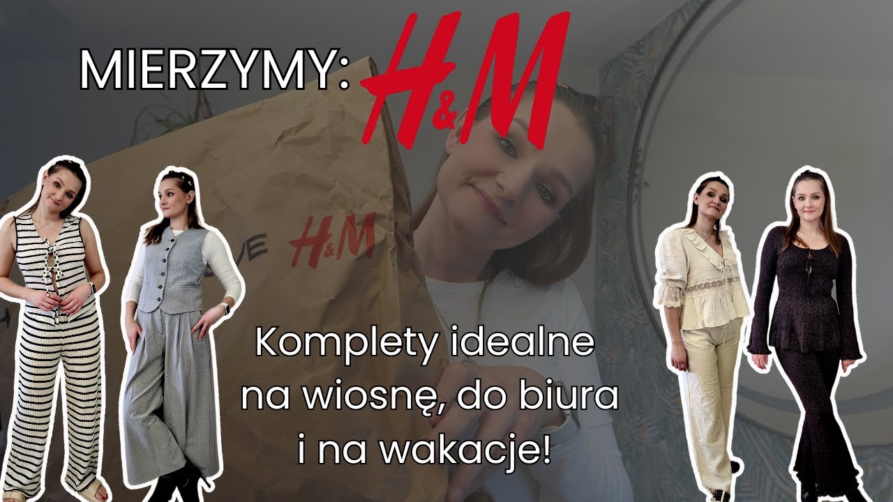 Mierzymy komplety z H&M 🤍 Idealne na wiosnę, do biura i na wakacje!