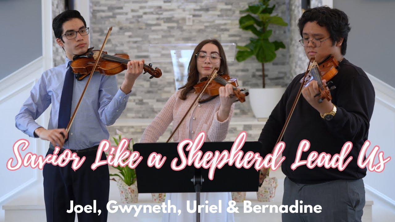 Savior Like a Shepherd Lead Us - Violin Trio