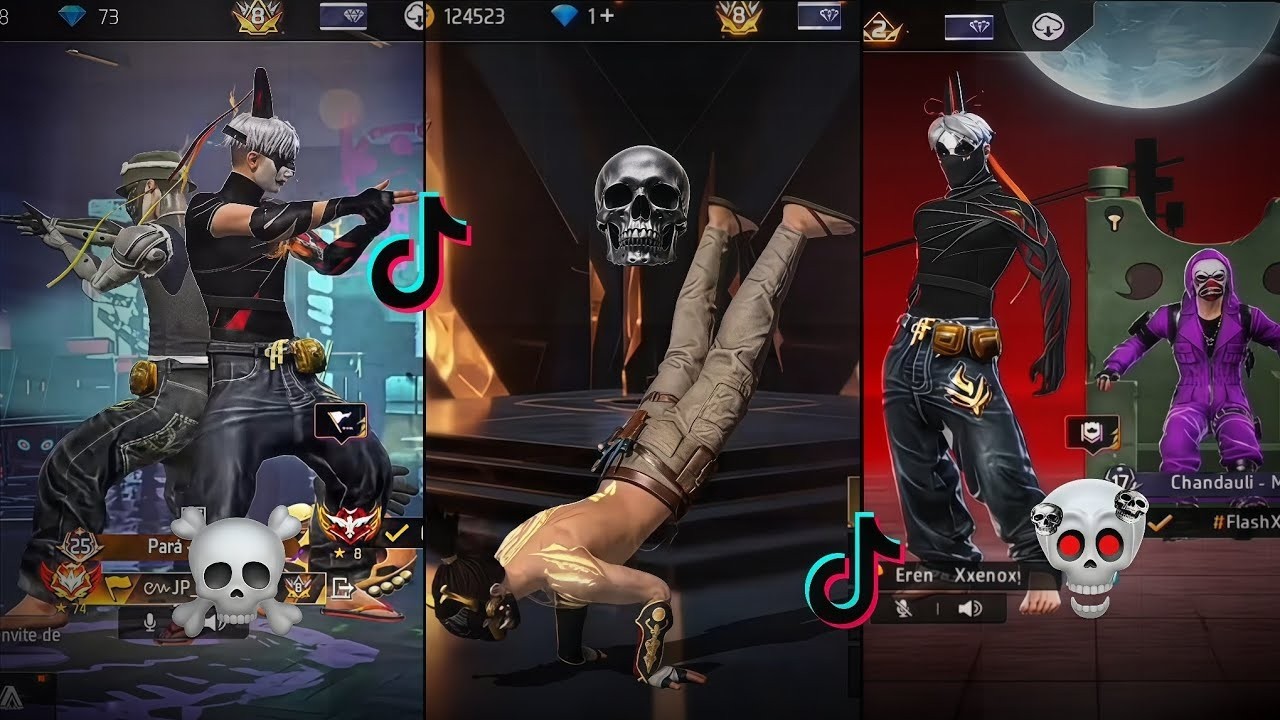 BEST VIDEO FREE FIRE EDITS 🥶😱 TIKTOK TROLL FACE 🥵☠️ P.67