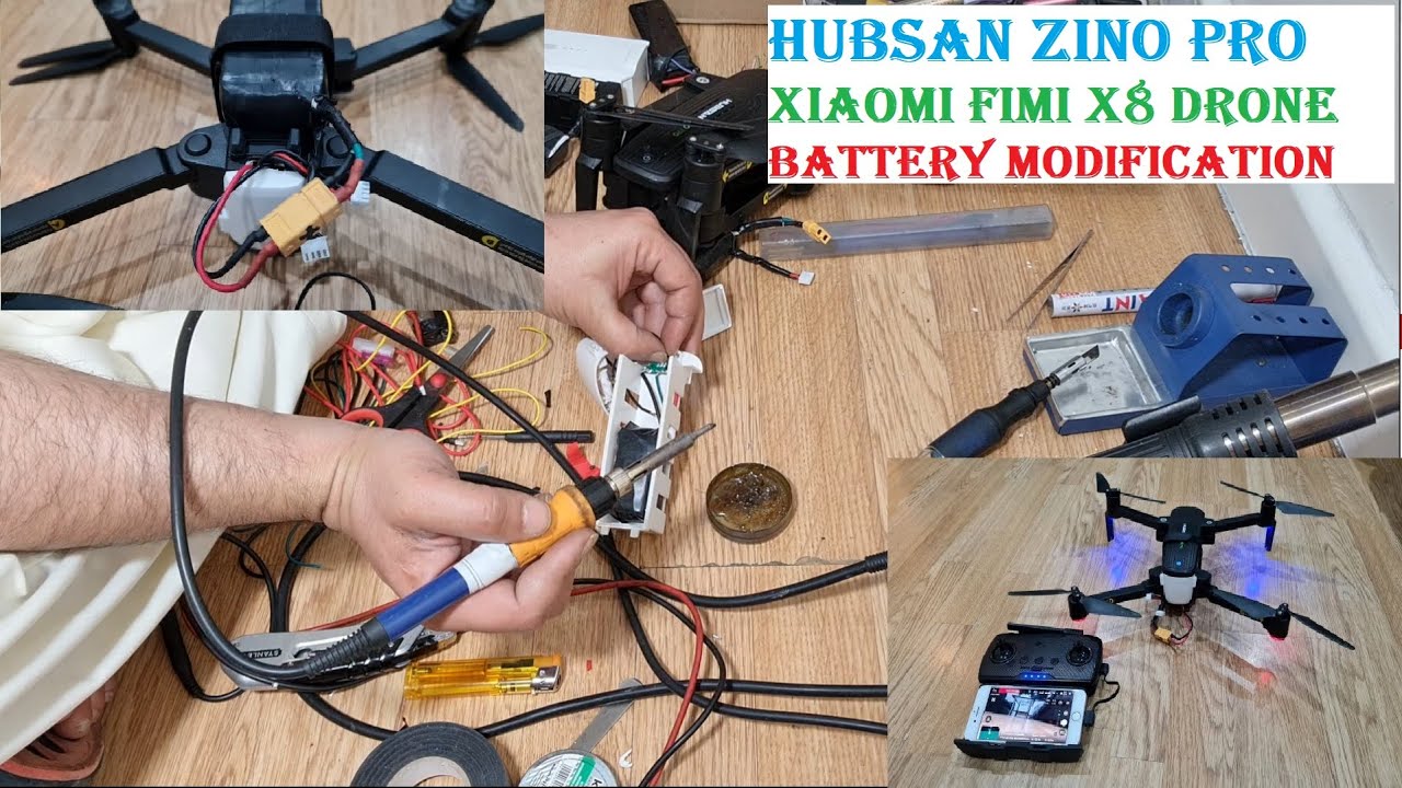 All in 1 Proper Guide, How to Repair or Modify to faulty Battery in Hubsan Zino Pro Drone Fimi x8