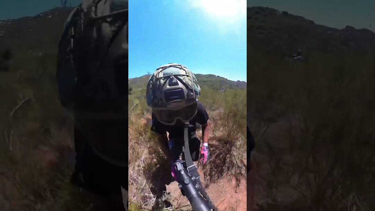 insane airsoft Insta360 action 😳 #airsoft #insta360 #action #shorts