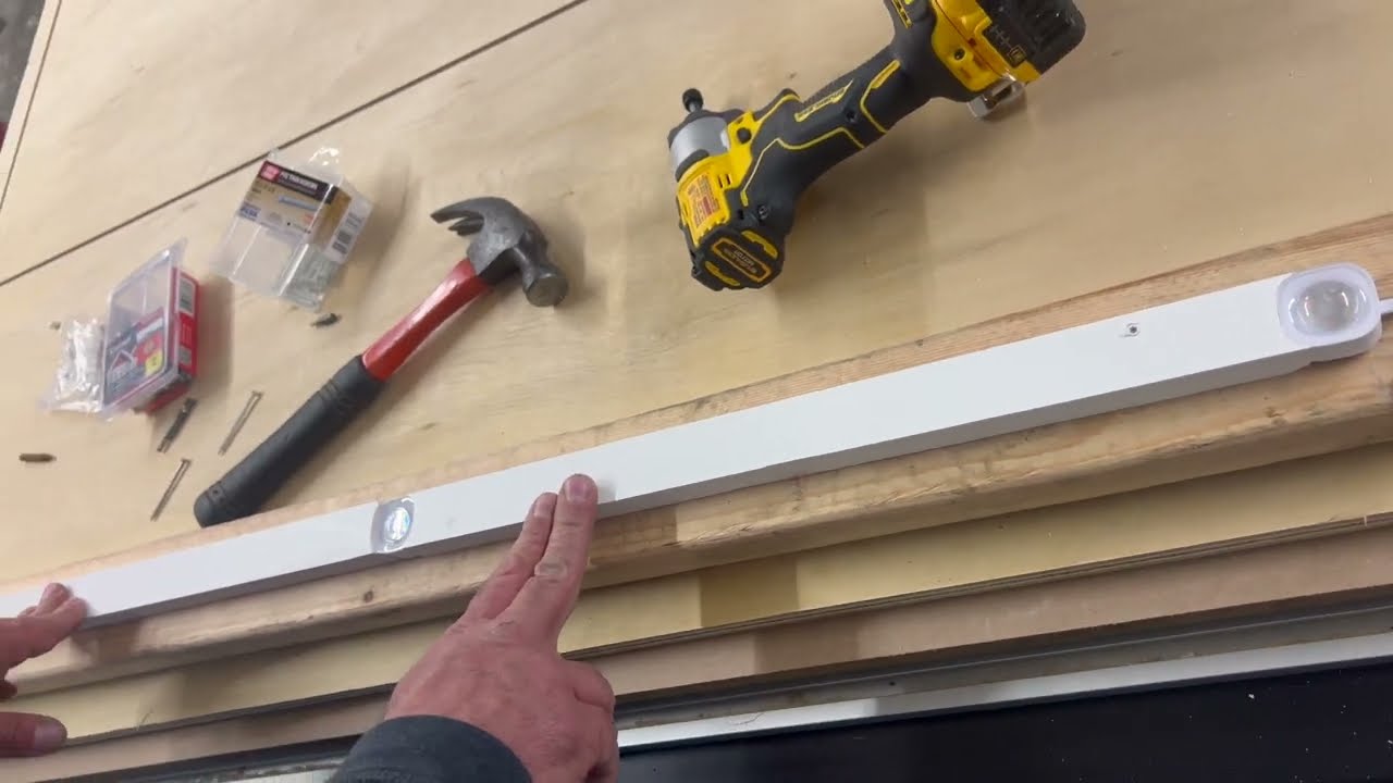 Securing Fasco Tracks made for Govee Pro Lights