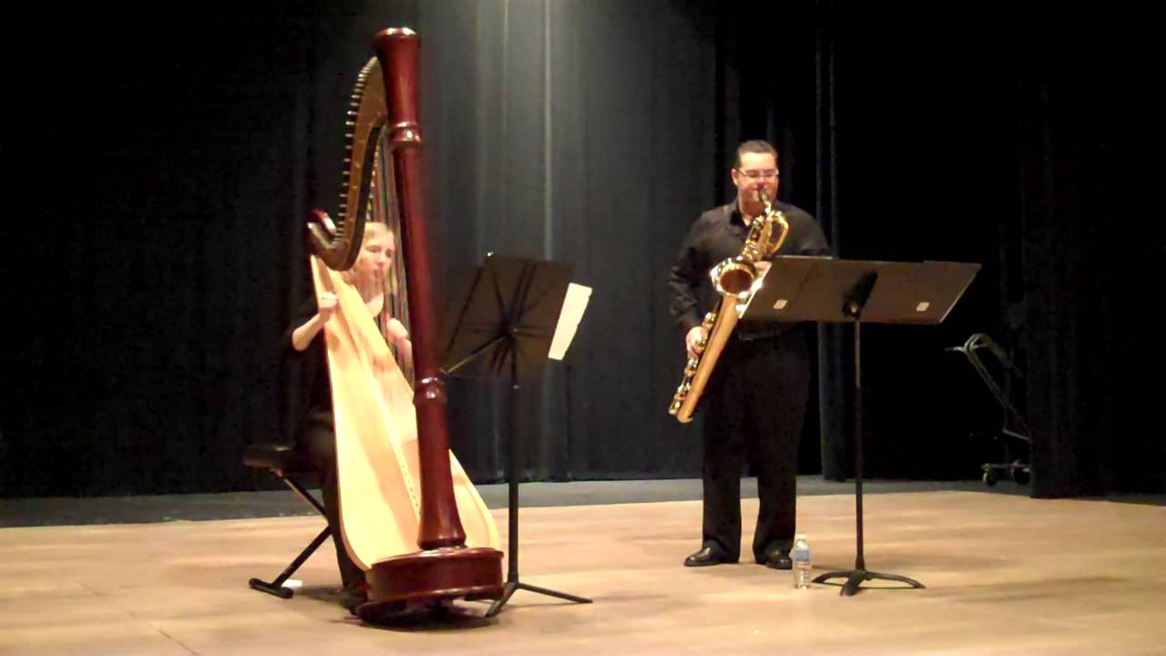 Poetry (2010) by Adrienne Albert - Bari Sax and Harp Duet