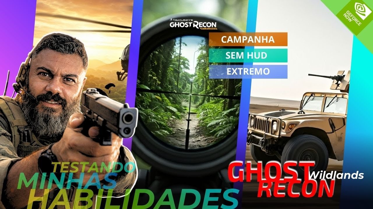 Ghost Recon Wildlands :  CAMPANHA/SEM HUD/EXTREMO PT - BR