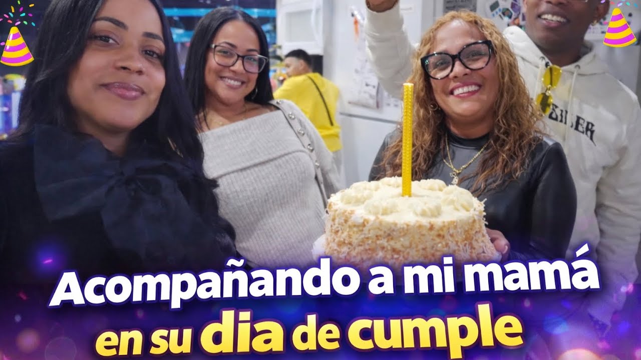 ✨Acompañando a mi mamá en su día de cumple 🎉 🥳🎁#felizcumpleaños #regalos #cumpleaños #momentofeliz 