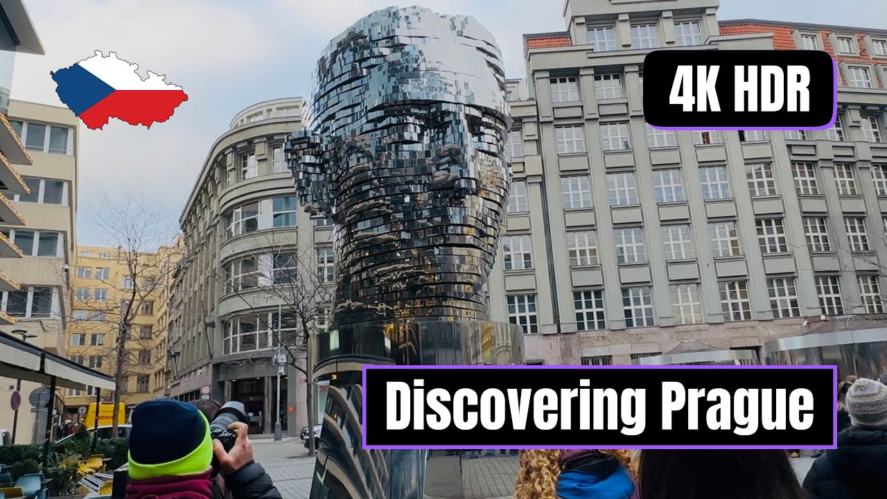 Calm Prague Walk 🇨🇿 City Center Tour Walk | 4K HDR ASMR