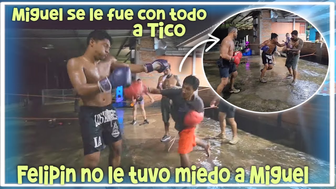 La pelea terminó en una trifulca! Miguel se le fué con golpes al réferí y hubo pelea con FELIPIN.