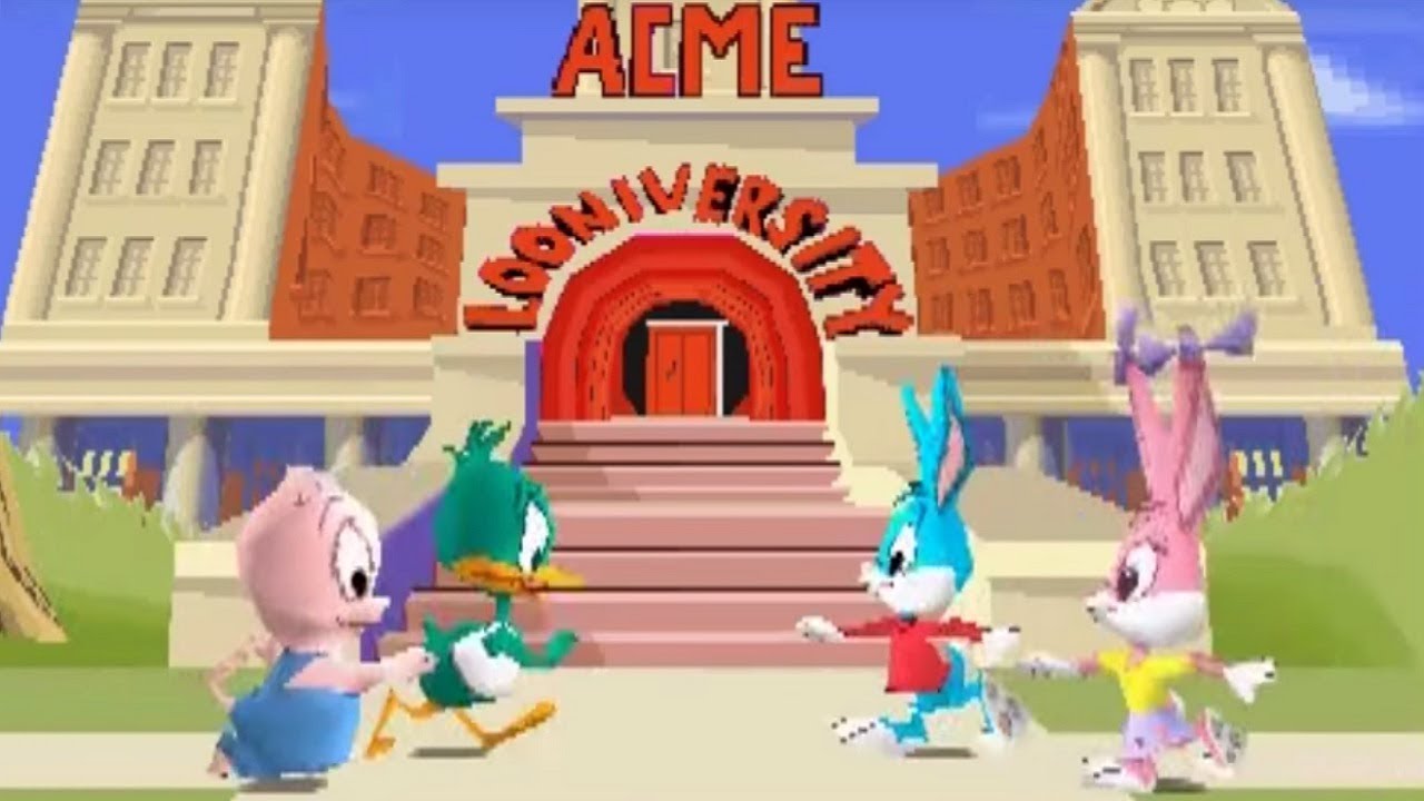 Tiny Toon Adventures: Plucky's Big Adventure (PS1) Playthrough - NintendoComplete