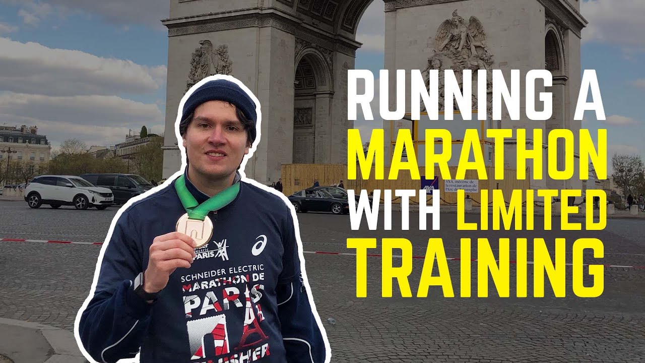 How I ran a Marathon with limited training || Paris