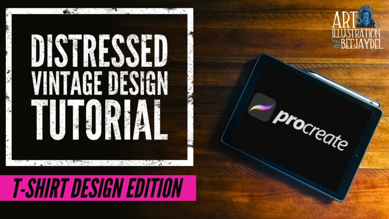 Как создать состаренный дизайн в Procreate