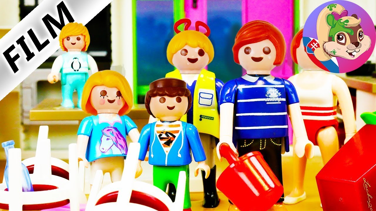 Playmobil po slovensky | ZÁMENA POSTÁV! Chaotická výmena úloh v rodine Vrabcovcov! | Detský seriál