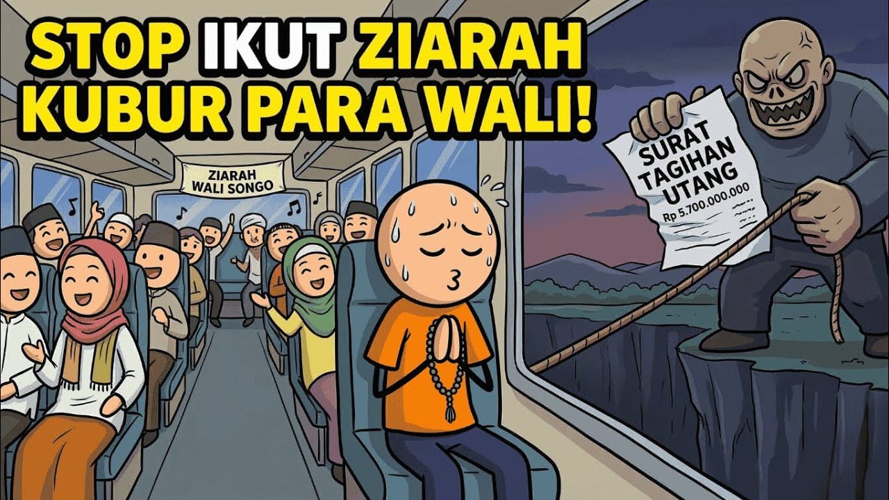 STOP JADI KORBAN 'GENGSI SPIRITUAL' Malu Gak Ikut Rombongan Ziarah, Tapi Punya Hutang Segudang 
