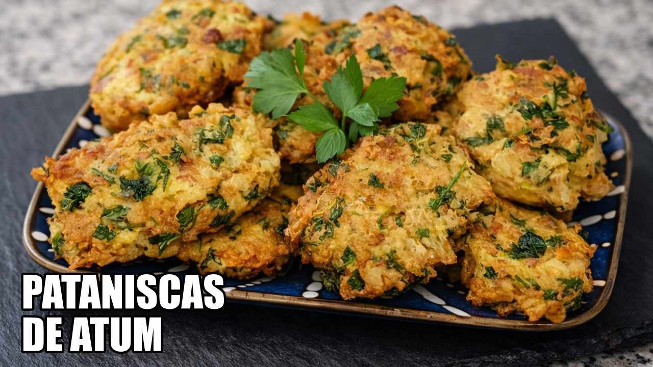 Pataniscas de Atum | Receita Tradicional Portuguesa #pataniscas #atum #petisco #receitaportuguesa