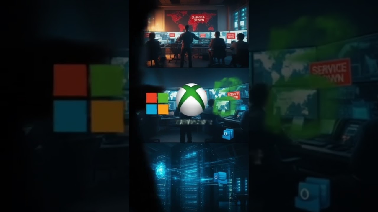 Microsoft Azure Outage 2025 Global Cloud Services Down | Microsoft 365, Xbox, Outlook Affected 🌐⚠️