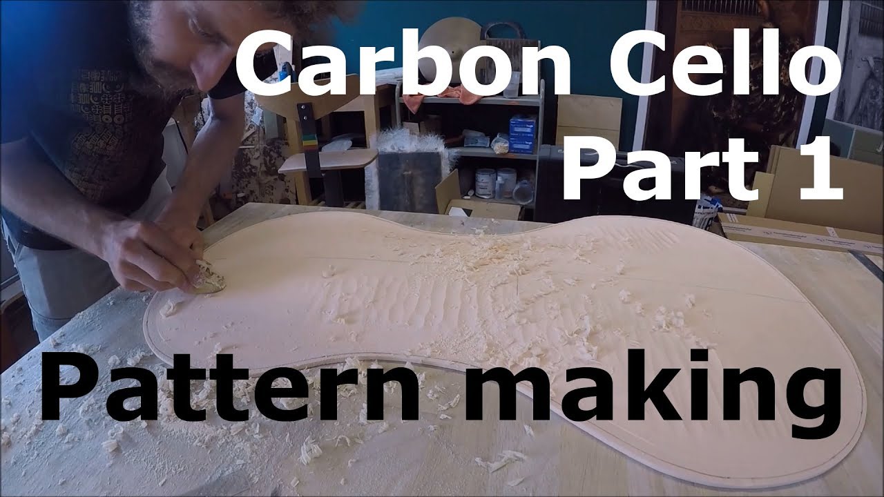 Making a Carbon Cello - Part 1/3 - Pattern making