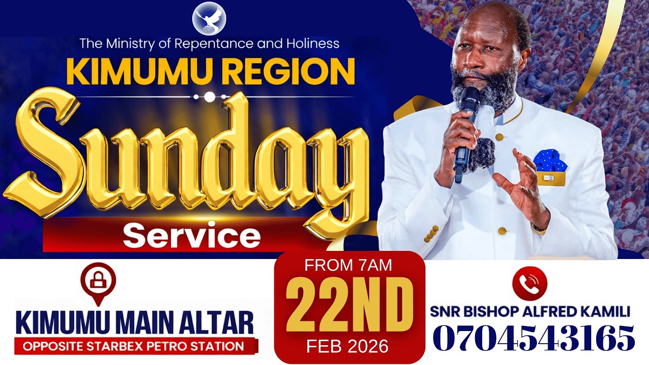 SUNDAY SERVICE | KIMUMU MAIN ALTAR | 22ND FEB 2026