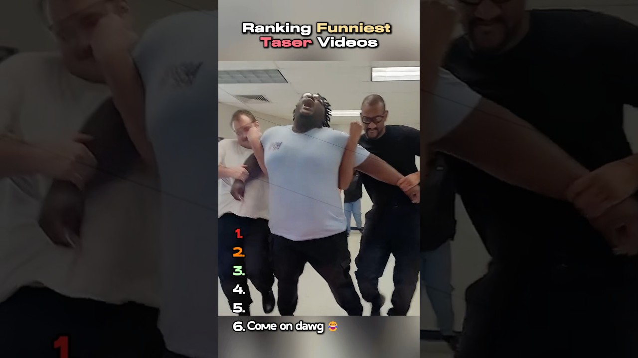 Ranking funniest taser videos 😂