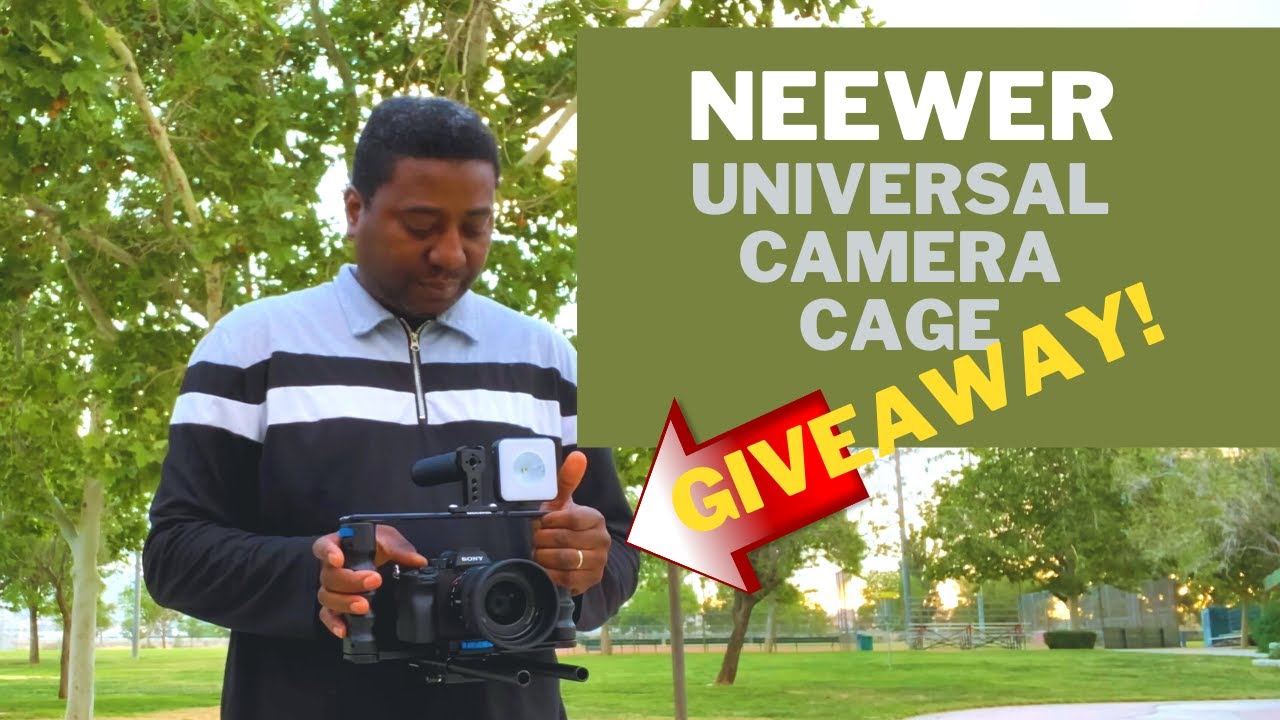 NEEWER UNIVERSAL CAMERA CAGE RIG GIVE AWAY + SONY A7IV