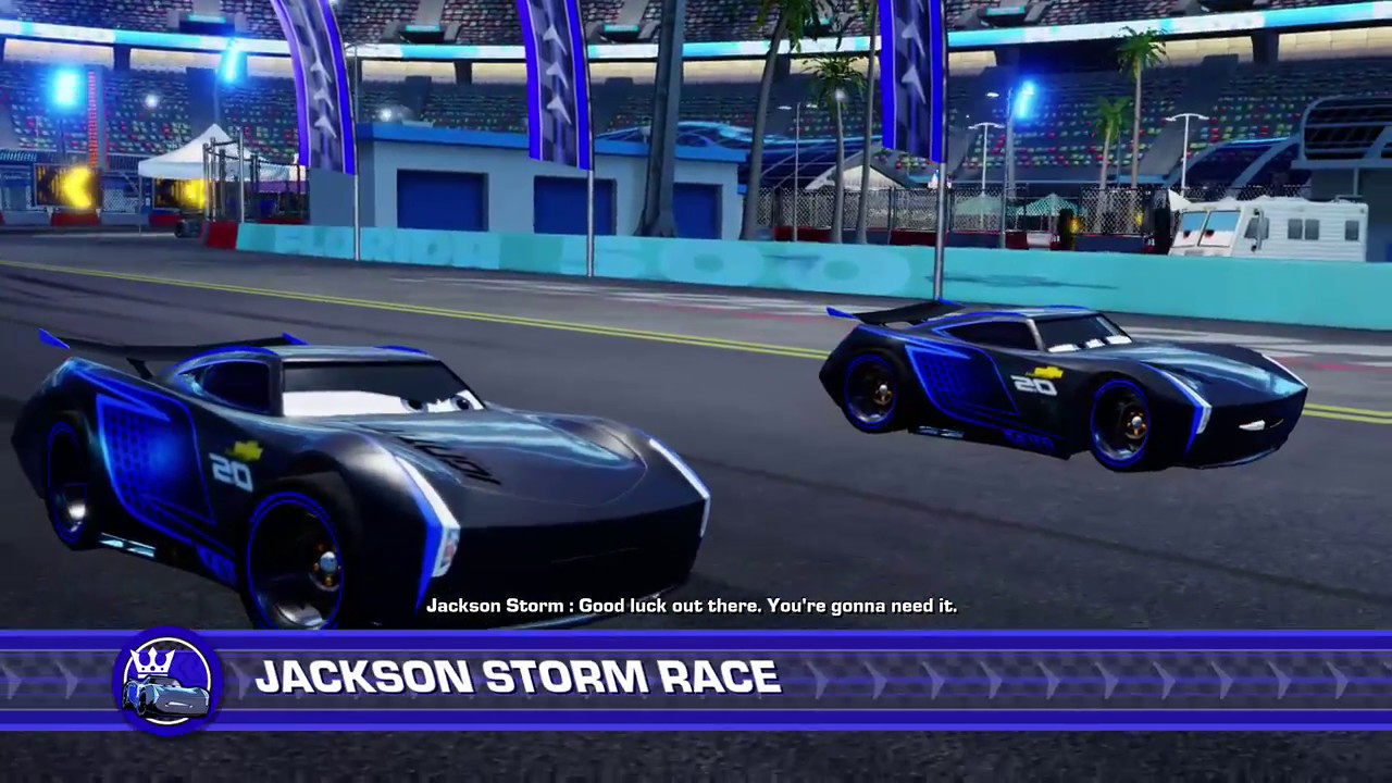 Cars 3 Driven To Win Jackson Storm Vs Jackson Storm