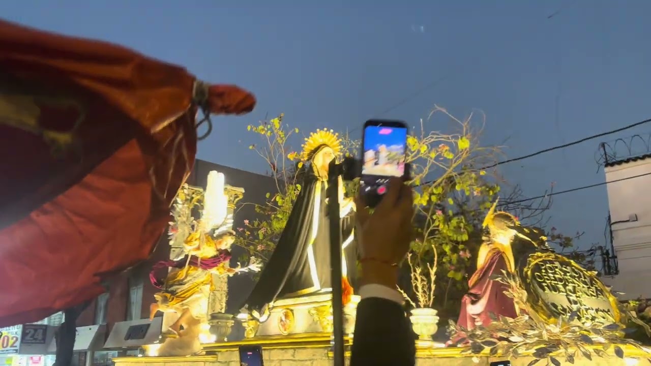 Prosecion de velacion con la virgen de los dolores de San José segundo sábado de cuaresma 2026