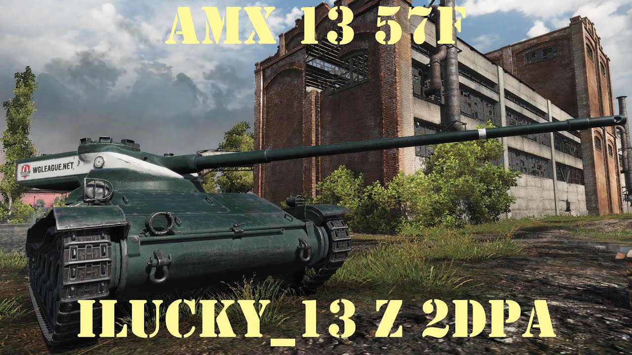 AMX 13 57 i iLucky_ 13, czyli mały Francuz kąsa.