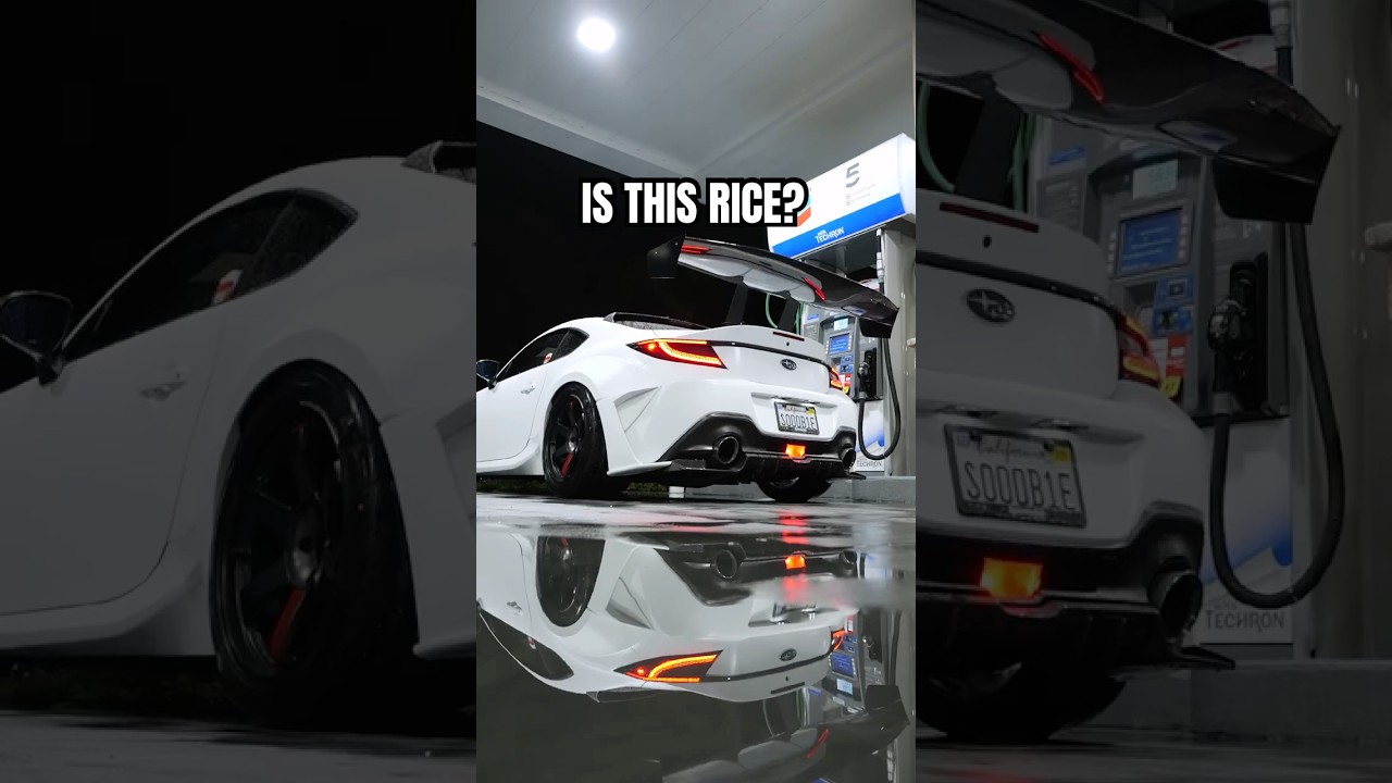 Big wing or no? #subaru #brz #toyota #gr86 #jdm #widebody