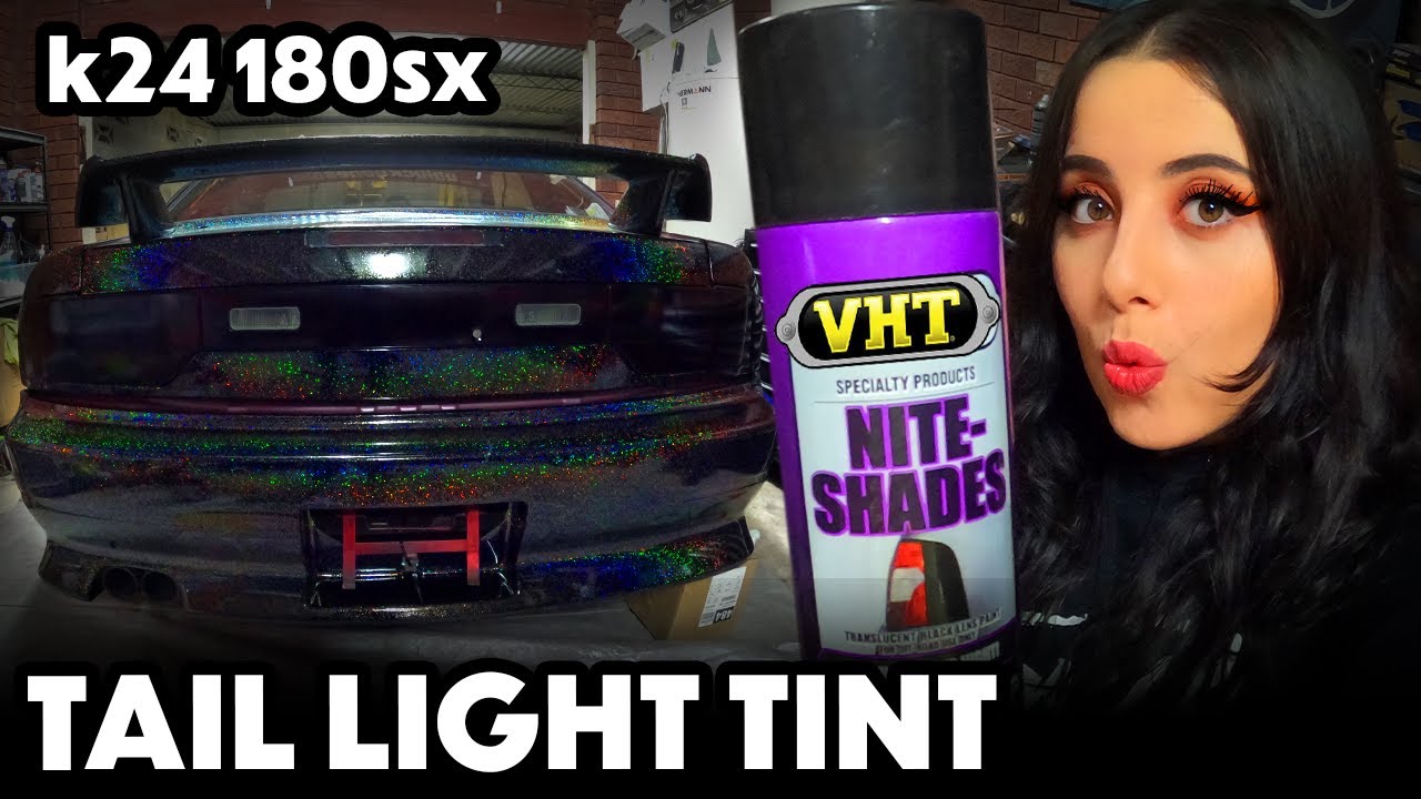 Tinting Tail Lights using VHT NITE SHADE | K-Swapped Drift Car