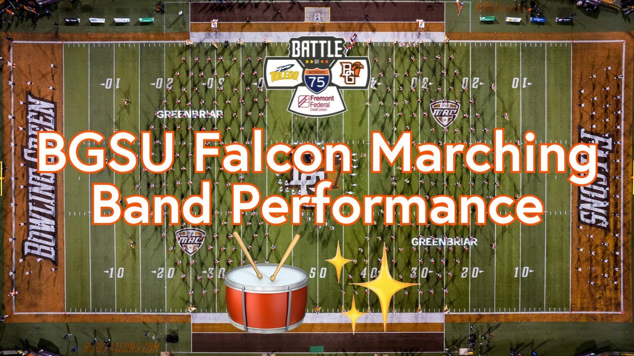 2025 BGSU Marching Band Performance