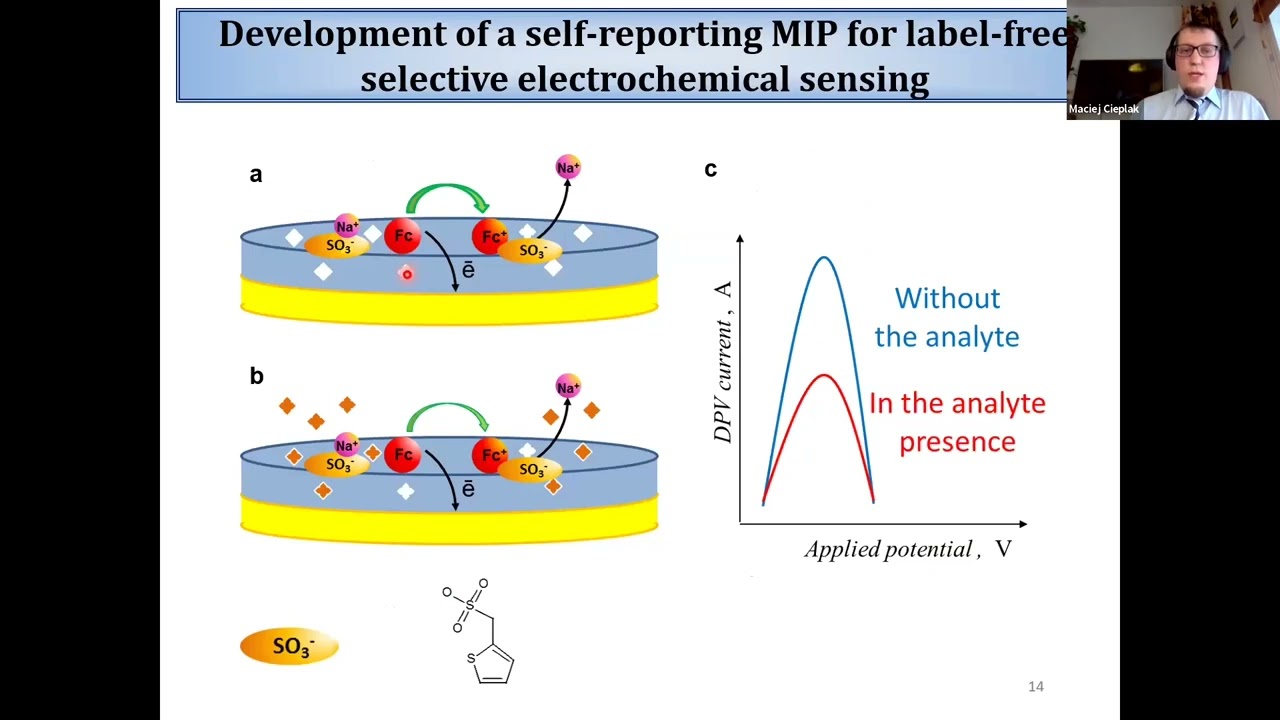 Molecularly imprinted polymers in chemosensors