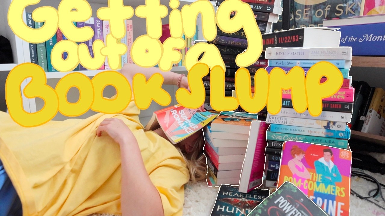 Get out of a BOOKSLUMP with me 🫠📖⎮ finding my new fave books??