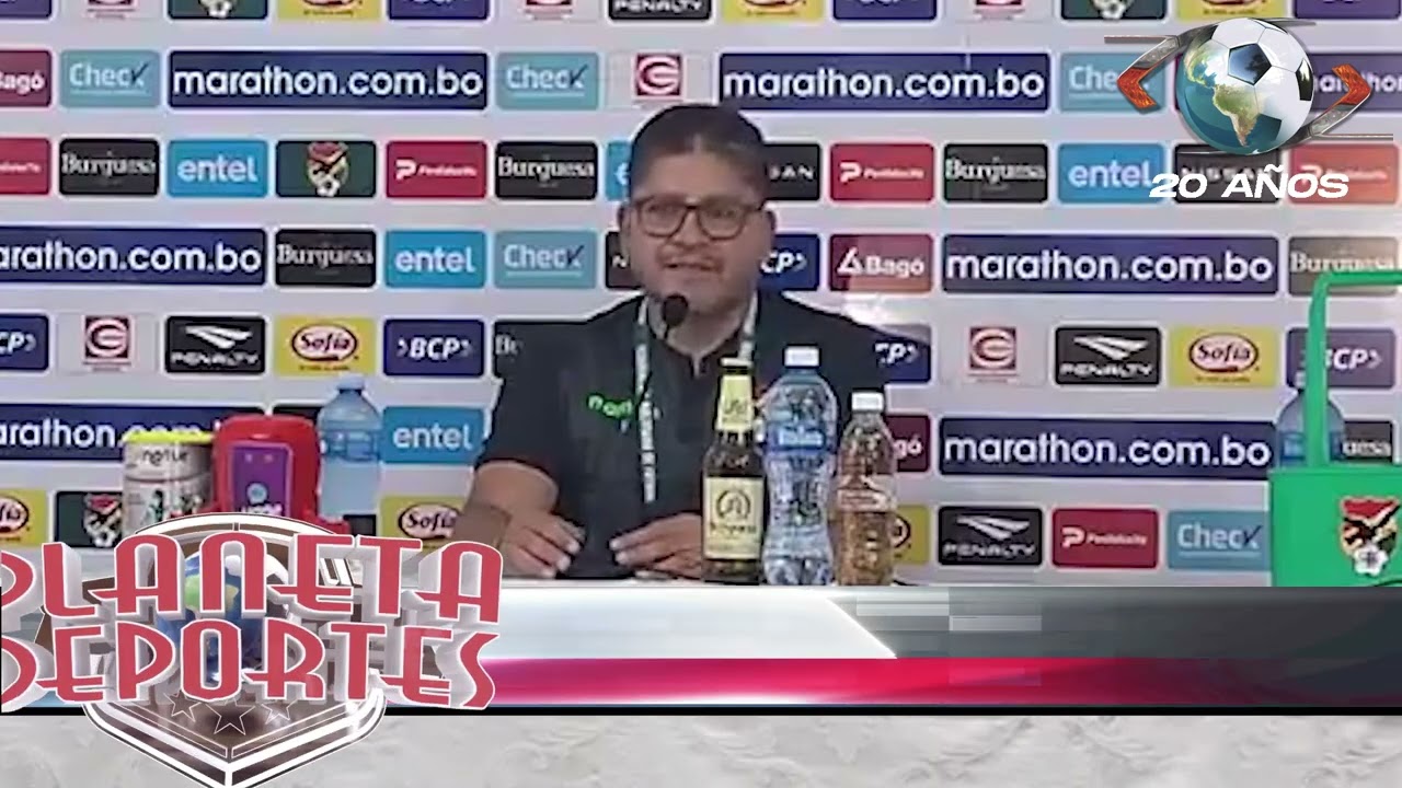 🎥Bolivia 3 - Trinidad y Tobago 0...conferencia de prensa OSCAR VILLEGAS.
