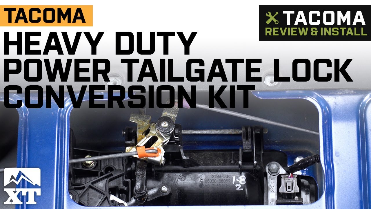 2016-2021 Tacoma Heavy Duty Power Tailgate Lock Conversion Kit Review & Install