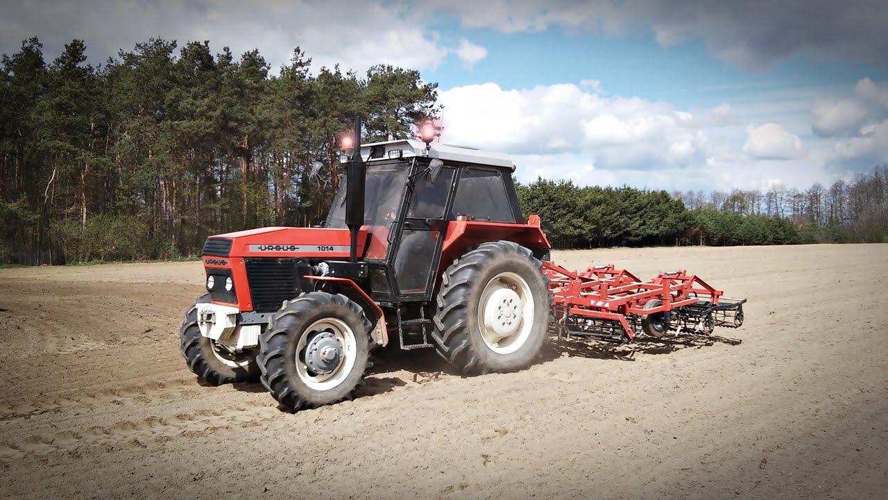 Uprawa i siew kukurydzy 2015 Ursus 1014 & New Holland