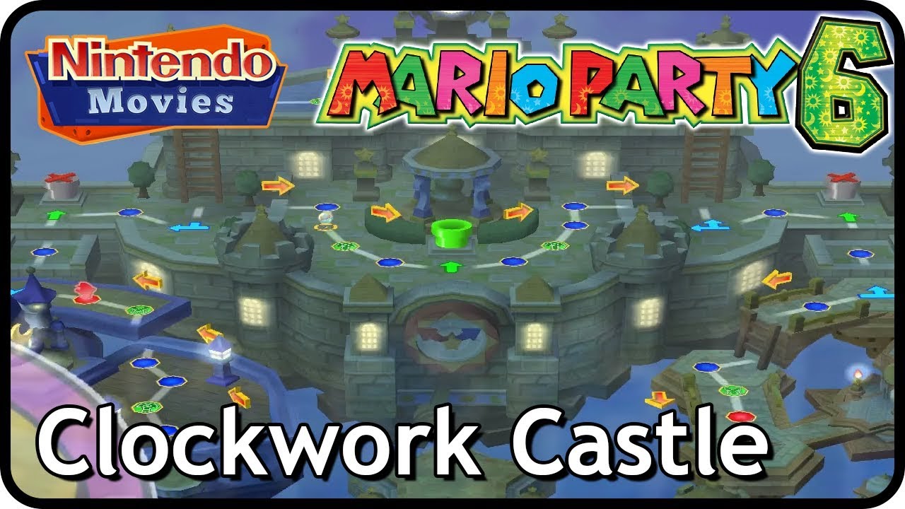 Mario Party 6 - Clockwork Castle (Multiplayer)