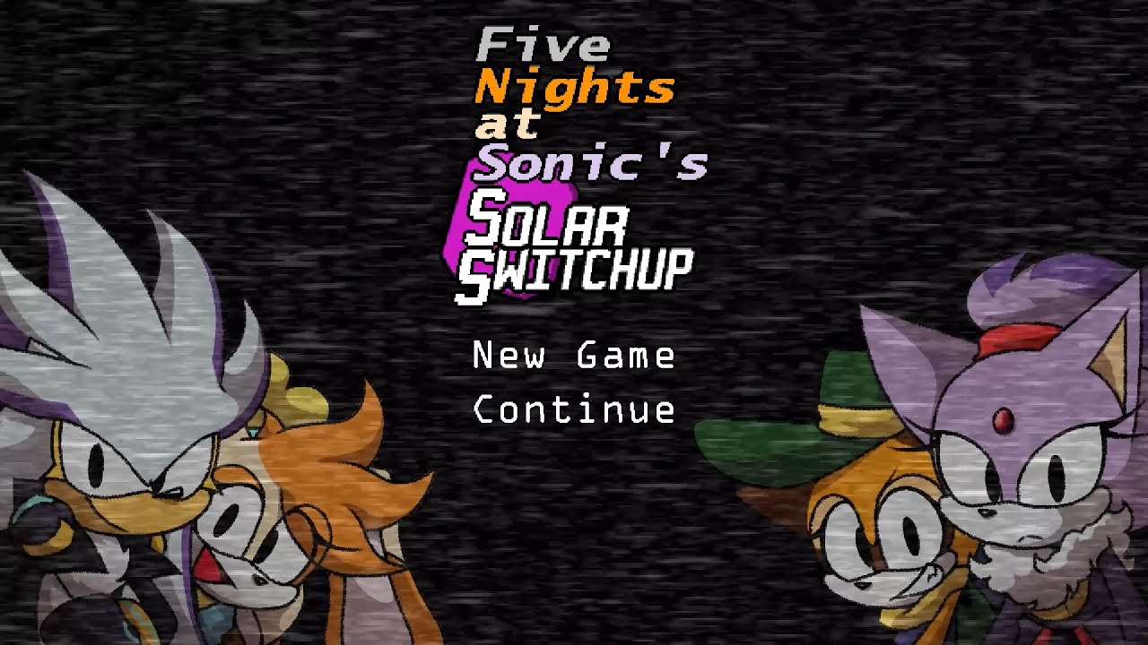 Five Nights at Sonic's - Solar Switchup (Complete 100% Walkthrough + Gallery)