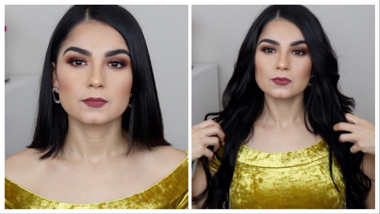 CABELLO LARGO EN MINUTOS TRATANDO EXTENSIONES IRRESISTIBLE ME VALEN LA PENA? | Amanda Burgos