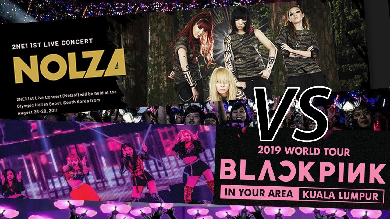FIRST GLOBAL TOUR OPENING : 2NE1 VS BLACKPINK