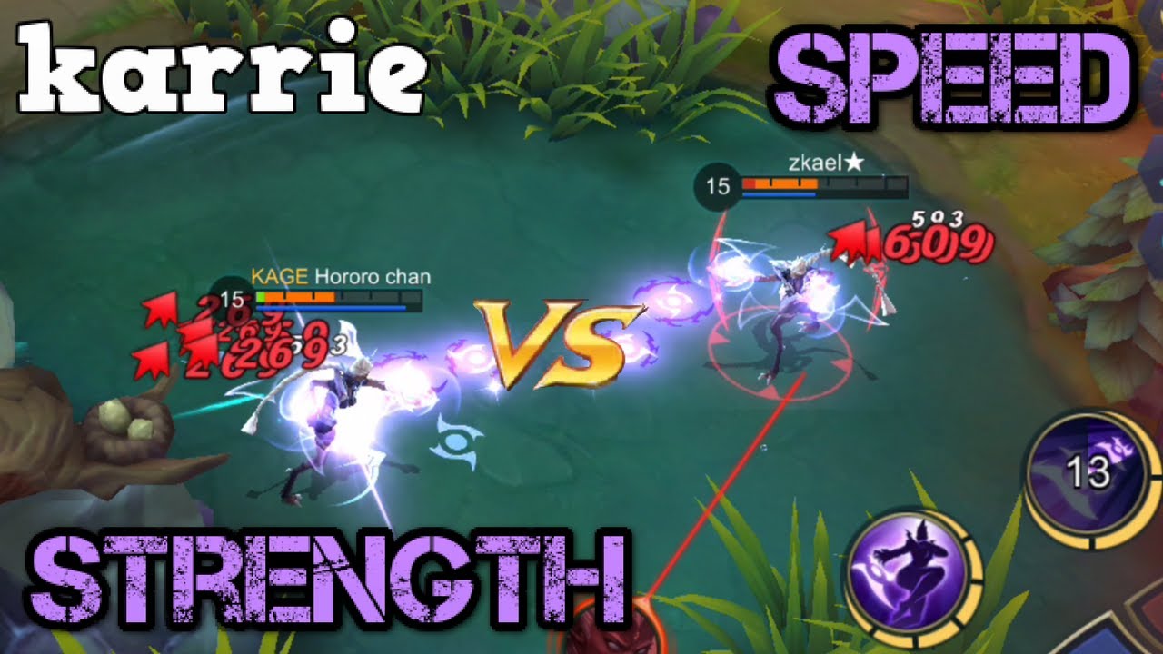 THE FASTEST DMG KARRIE VS THE HIGHEST DMG KARRIE