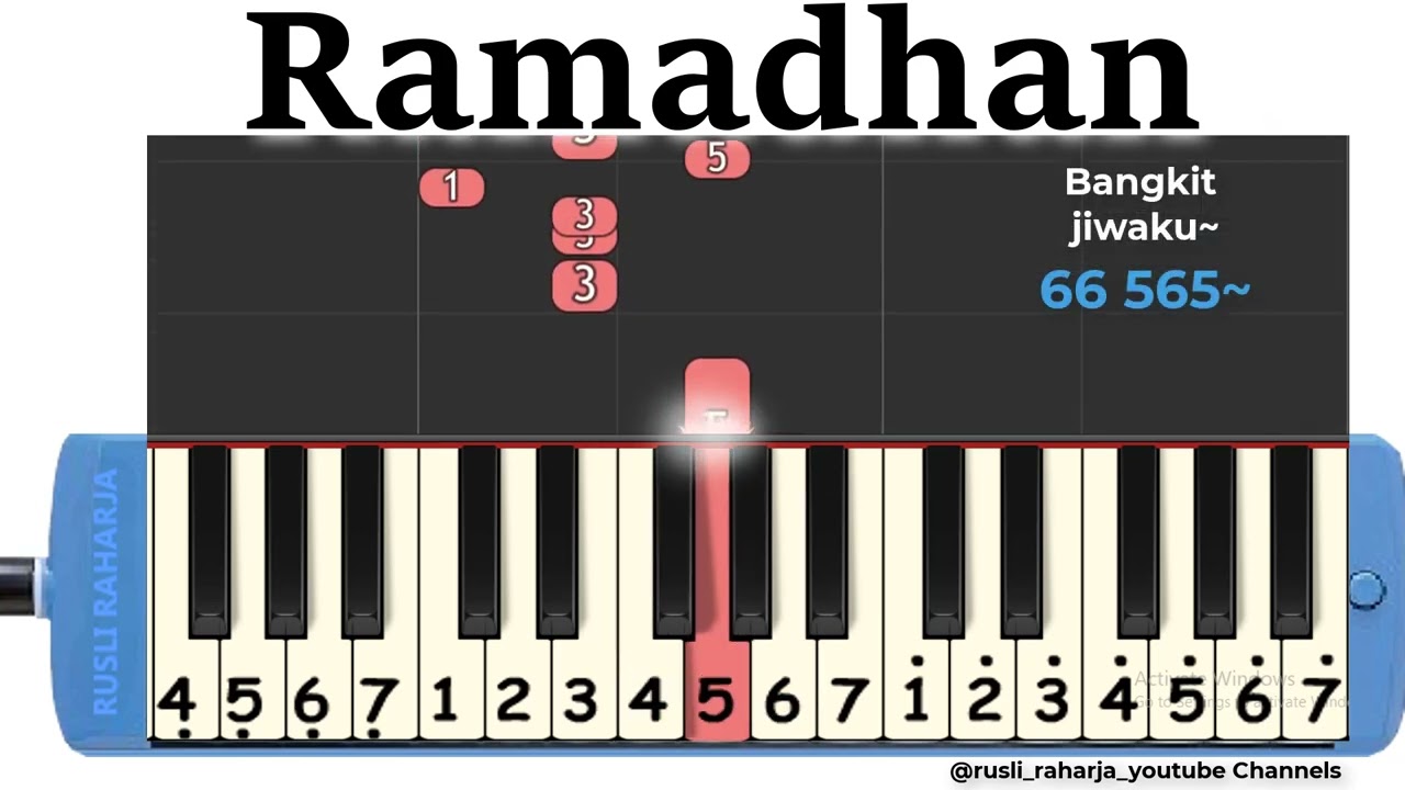 Ramadhan not pianika