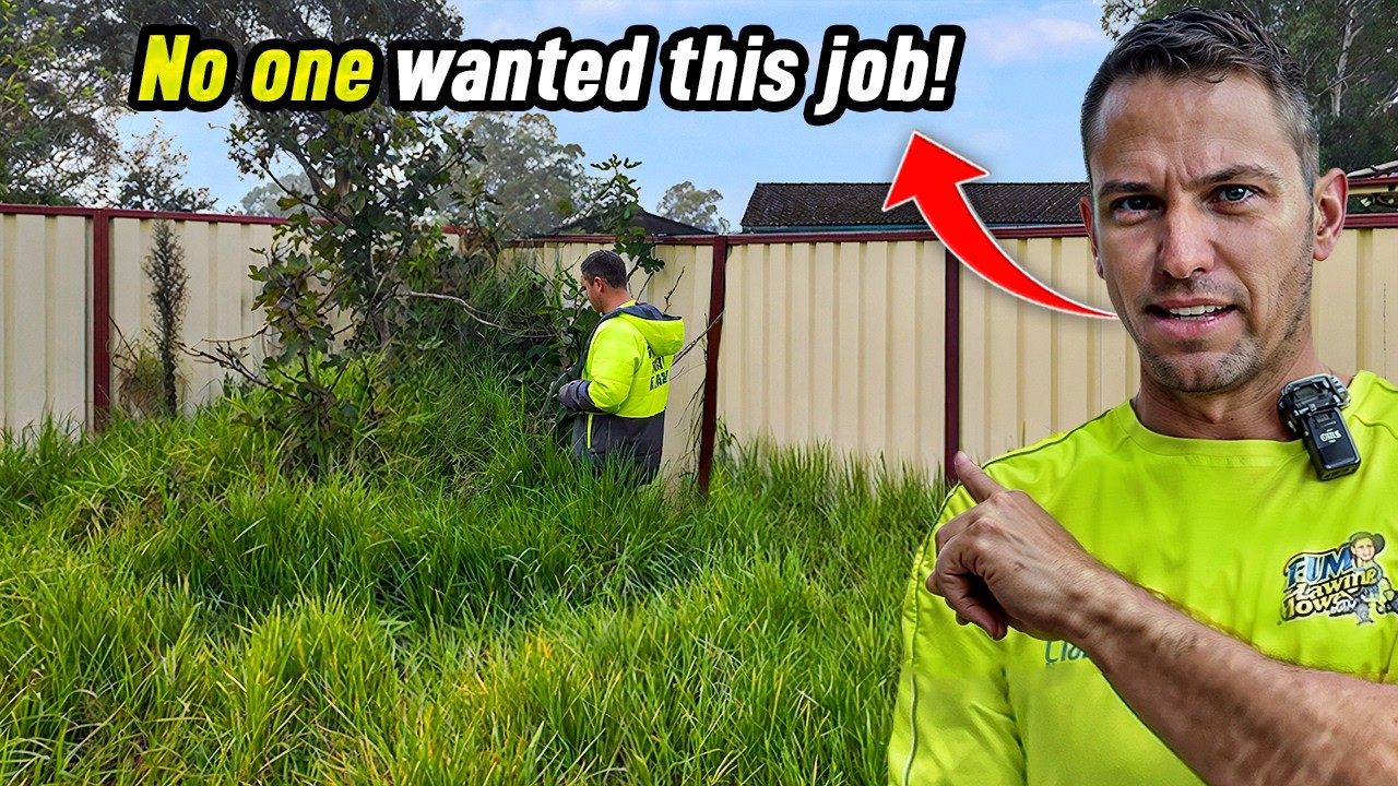 ⁠I FOUND out the HARD WAY why NOBODY would mow this NIGHTMARE of a yard!!!