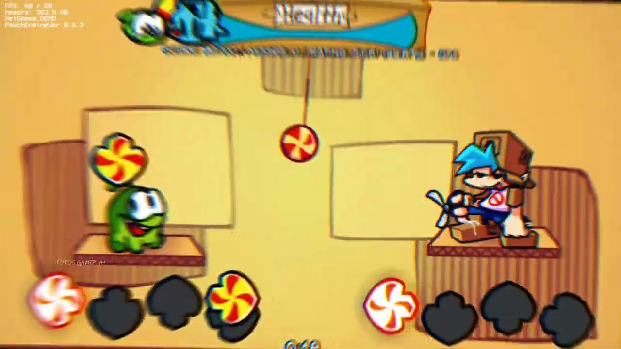 FNF  :  Cut the rope Net Games Fever!  (demo)