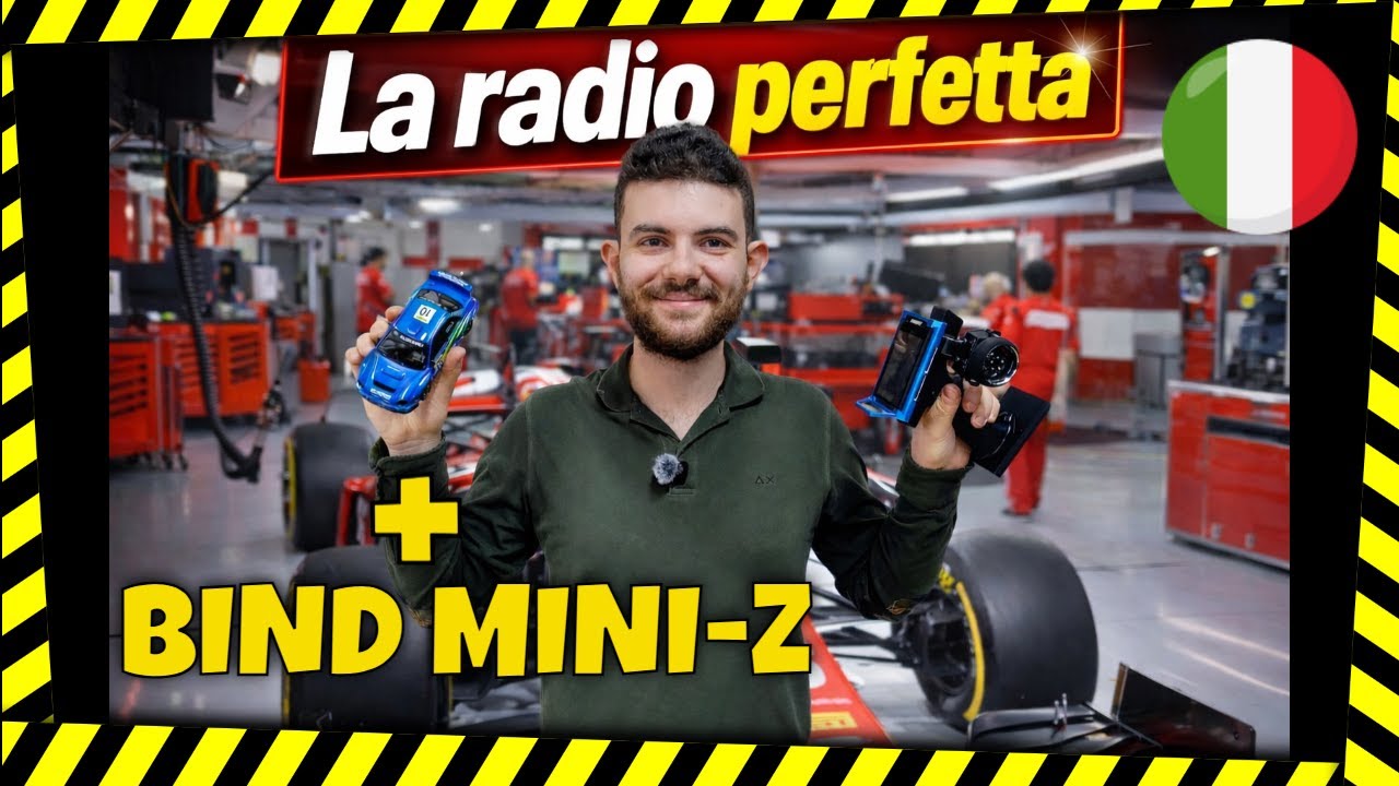 BIND MINI-Z CON Flysky Noble NB4+ : questa radio RC cambia TUTTO 🎮🚀