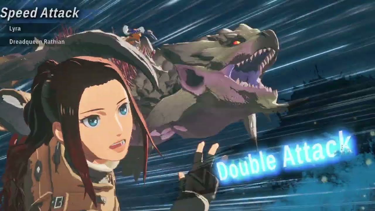 Fighting Espinas in Monster Hunter Stories 3 Demo (Tactics in Description)