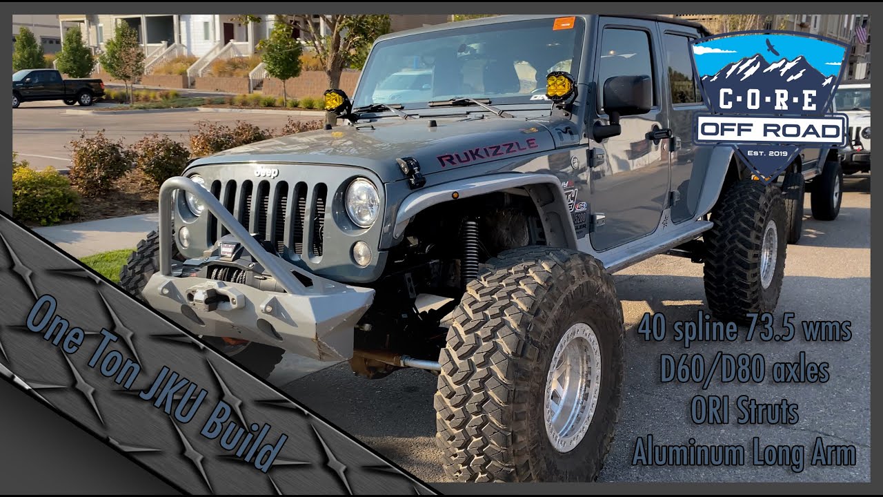 JKU on 40 spline D60/D80 one ton axles and 40