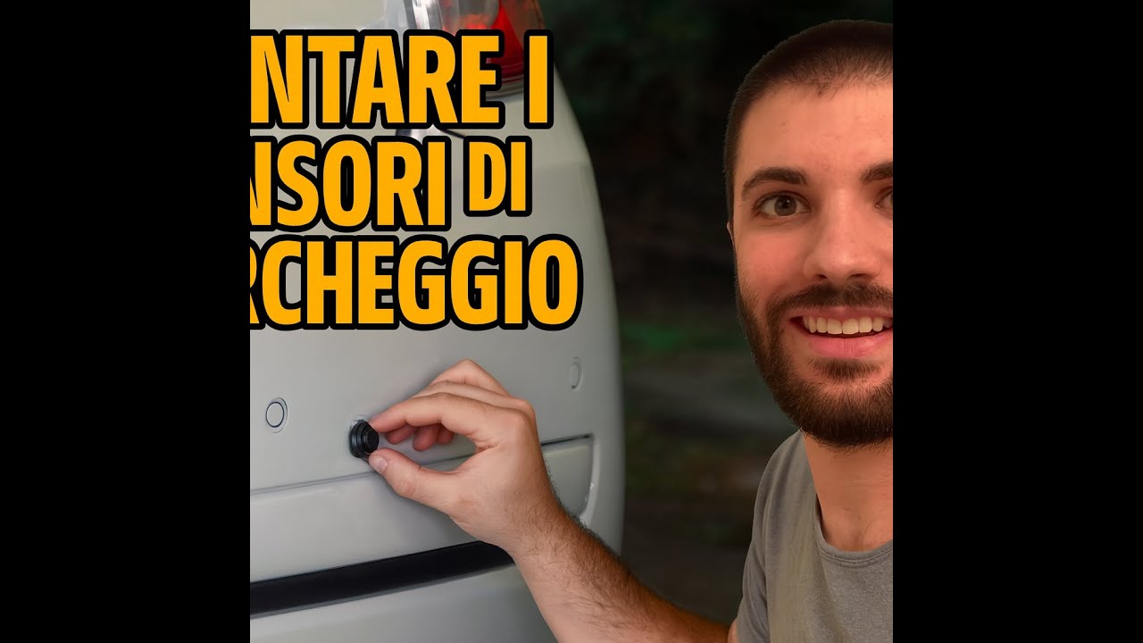 Montaggio sensori di parcheggio Fiat 500